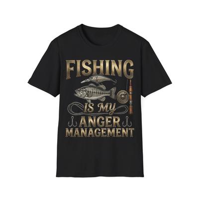 Divertente Maglietta da Pesca Regalo Nonno Papà Marito Pescatore Canna da Pesca Esca Maglietta