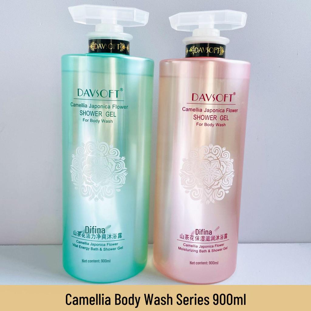 Difina Camellia Moisturizing & Refreshing Shower Gel, 900ml