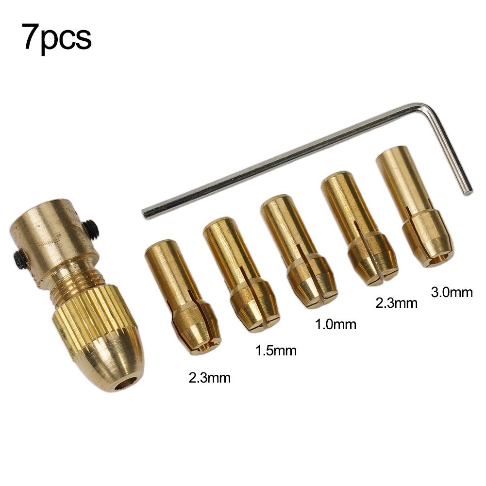 2.35/3.17/4.05/5.05mm Mini Drill Brass Collet Copper Material Drill Collet