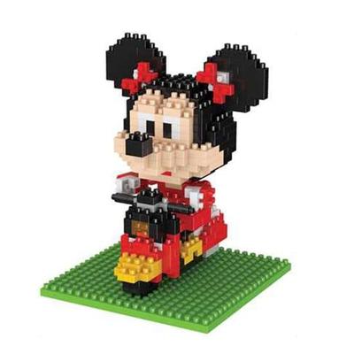Nanoblock Dziewczyna na skuterze Mysz Amerykańska 320 elementów (PCS)