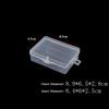 Square Jewelry Beads Container Plastic Sundries Organizer Small Items Case  Packing Boxes