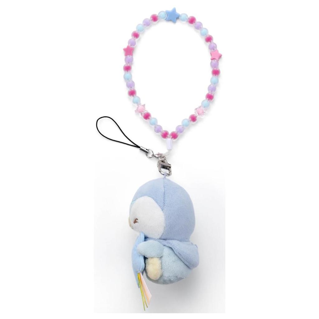 Pokémon PokéPiece Plush Strap (Starry Sky Ver.) Piplup Plush Toy, Approximately 9cm Tall