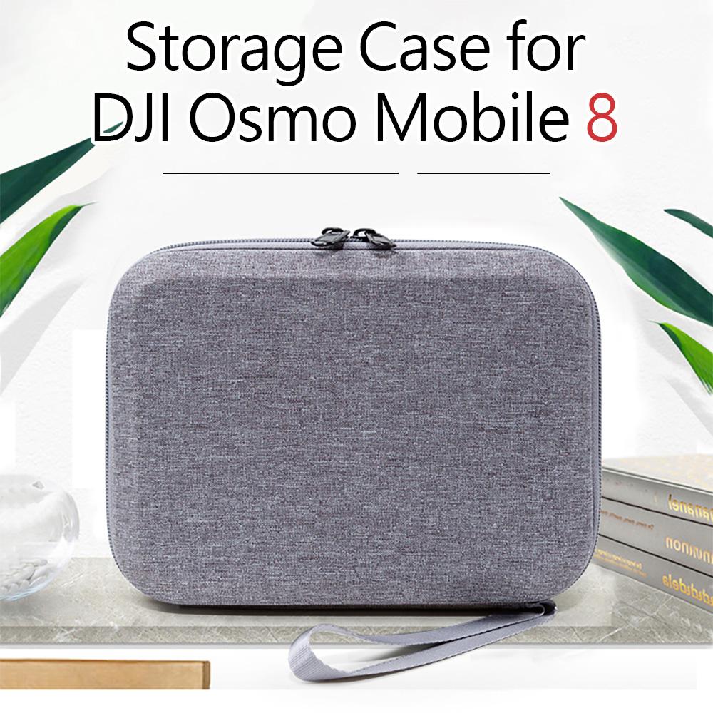 For DJI OM 8 Travel Carrying Case Portable Organizer Storage Case For DJI Osmo Mobile 8 Handheld Gimbal Accessories