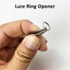 Multifunctional Fishing Line Tweezers Cutter Pliers Lure Ring Loop Opener Hook Eye Cleaner Fishing Line Pliers Fishing Tackle.
