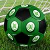 VfL Wolfsburg Indoor Soccer Ball Colorful Machine Stitched PVC Size 5 Team Training Competition Ready Durable High-Bounce Cool Sports Gift
