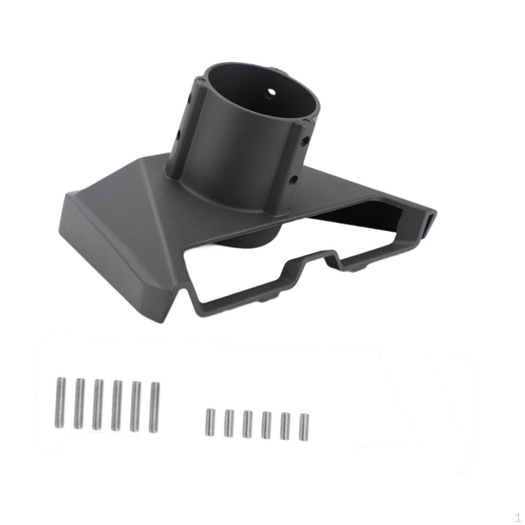 Satellite Pipe Adapter Mounting Aluminum Alloy Windproof Signal Bracket Roof Mount Kit