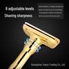 Chao Ke Adjustable 8-Level Sharpness Stainless Steel Double-Edged Manual Razor