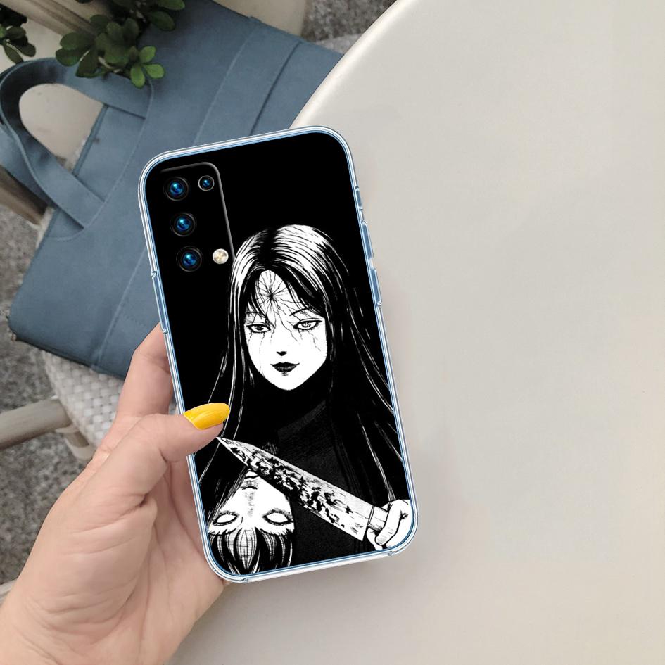 LO52 Horror Junji Ito Tomie Case for Motorola G10 G20 G30 G31 G32 G34 G35 G41 G42 G50 G51 G52 G55 G60 G60S G62 G71 G72 G75
