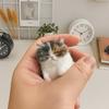 Non-Finished Cat Wool Needle Felting Kit Handmade Handmade DIY Material Bag  Gift