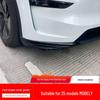 Tesla Model Y Front Lip Splitter Bumper Kit with Anti-Collision Strip and Corner Protector.