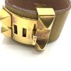 Used HERMESBangle leather/metal unisex