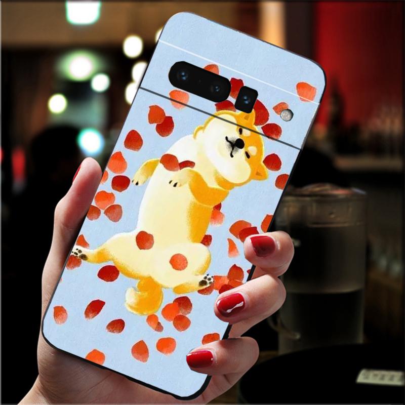 

Phone Case For Google Pixel 10 9 Pro XL 9A 8 7 6 Pro Pixel 8A 7A 6A Pixel 8 7 6 5 Shiba Inu Google Pixel 8a