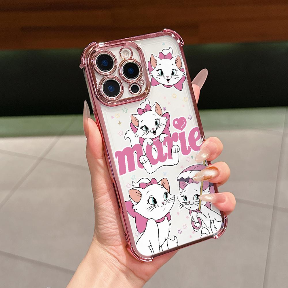 Θήκη Κινητού Aristocats M-Maries Cat για Google Pixel 10 9 9A 8 8A 7 7A Pro XL 5G Αντι-πτώση Διαφανές Μαλακό Κάλυμμα