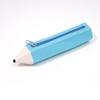 Pencil Case Large Capacity Pencil-Shaped Silicone Pencil Case for Students Zippered Stationery Storage Bag Multifunctional Travel Cosmetic Bag for