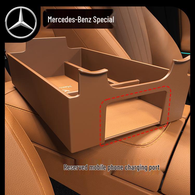 Mercedes-Benz E-Klasse/C-Klasse/GLE/GLC260LAB Armlehnen-Aufbewahrungs-Organizer für die Auto-Innenraum-Modifikation