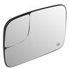 Power Heated Towing Mirror Glass For 05-09 Dodge Ram 1500 2500 3500 Driver Side