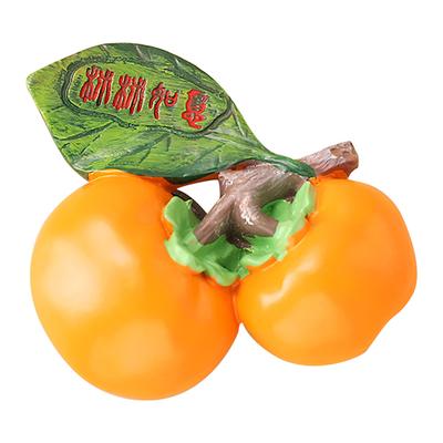 Refrigerator Magnet 3D Fruit Shape Resin Cute Decorative Multi Purpose Fridge Magnet Photo Props