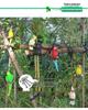 Parrot Tree Decoration: Cross-border Bird Model Resin Ornament for Courtyard
