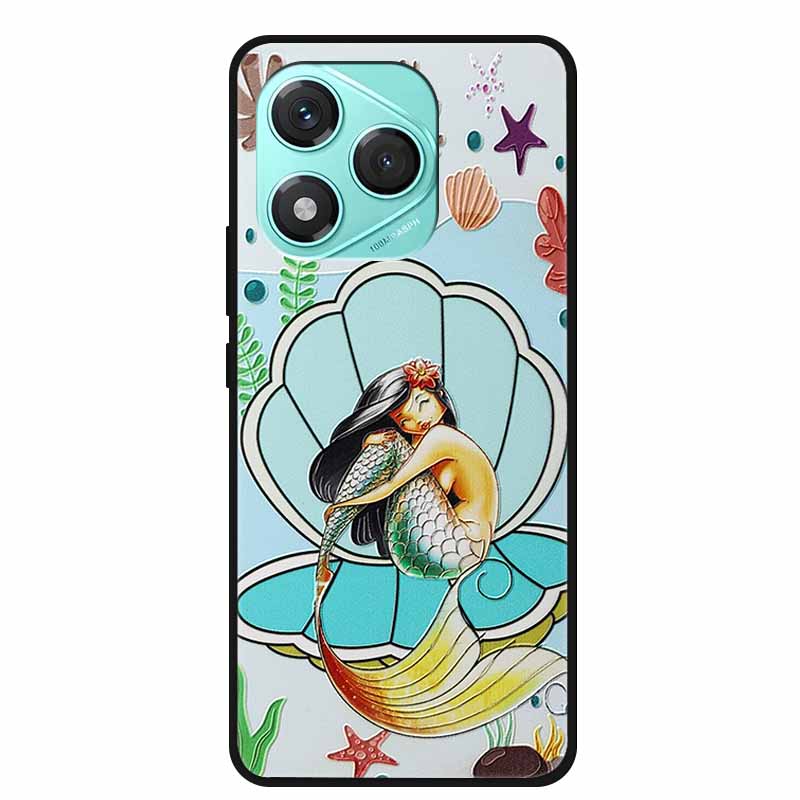 3D Emboss Case For Honor 400 Lite Phone Case Silicone Soft Back Cover Coque For Honor 400 Lite Case 400Lite Funda Capas Shell