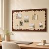 Self Adhesive Felt Wall Board Scalloped Border Wall Memo Board Gifts Photo Wall Panel  Home Decor