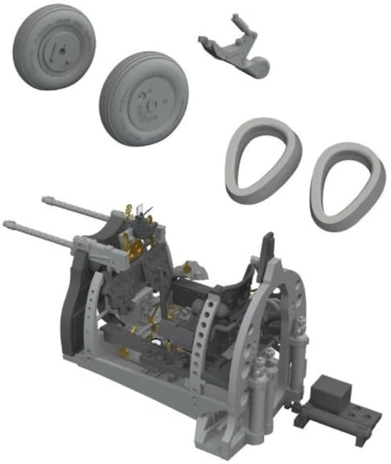 

Eduard 1/48 Большой Тонкий A6M3 Истребитель Зеро Набор Основных Деталей (для Эдуарда) Детали для пластиковой модели EDUSIN648142 (Самолет)