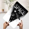 Solar System Astronaut Tinplate Poster Customized Wall Art Vintage Metal Signs Retro Tin Plaque for Decoration Room Desk Decor