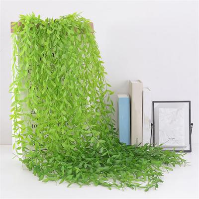 104 cm grüne künstliche Blätter Pflanzen Reben Hochzeit Party Home Garten Zaun Dekoration Rattan Wandbehang Wicker Ivy