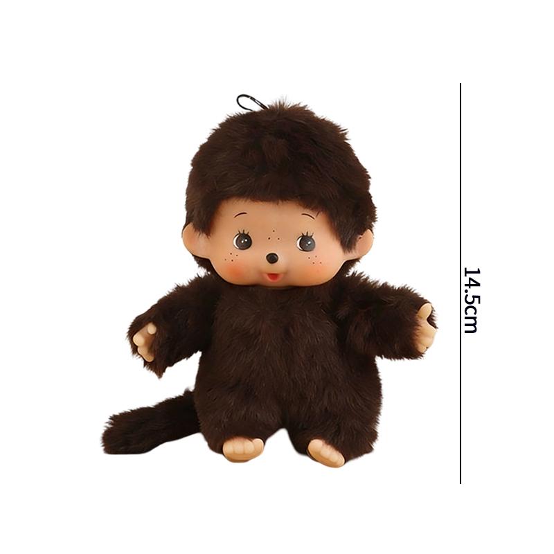 Plush Monchichi Pendant Cartoon Doll Toy Bag Pendant 20cm Monchhichi Dress Up Doll Children'S Birthday Gift Plush Toy Party Gift