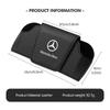 Car Glasses Box Leather Eyeglass Case Sun Visor Lenses Holder For Mercedes Benz C180 C300 W124 W176 W177 C200 C260 GLC CLE CLA JKLMP1
