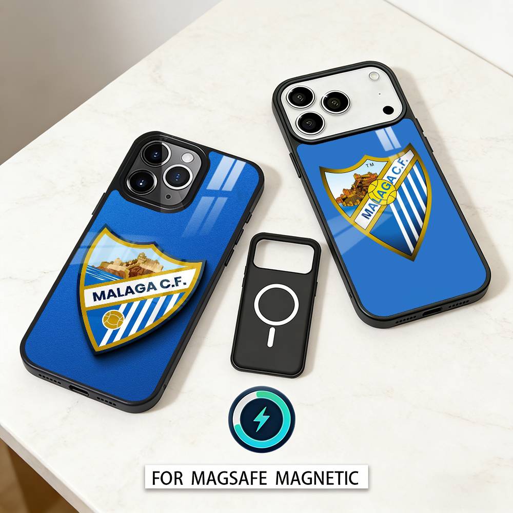 COOL M-Malaga C-CF Phone Case For iPhone17,16,15,14,13,12,Pro,Max,Magnetic For Magsafe Wireless Charging