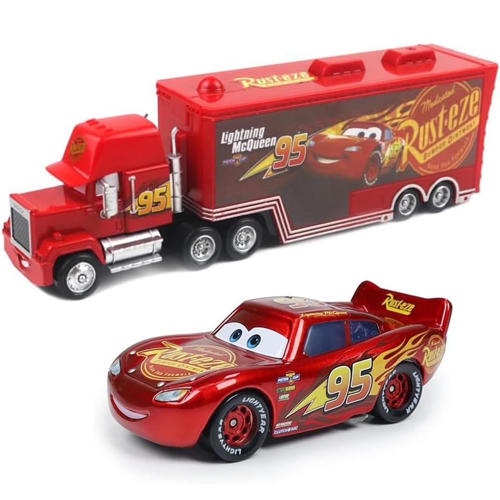 Cars Toys, Miniature Cars, Disney McQueen, Pixar Model Cars, Kids' Gift, Birthday Gift Set [A] Ilo Shop