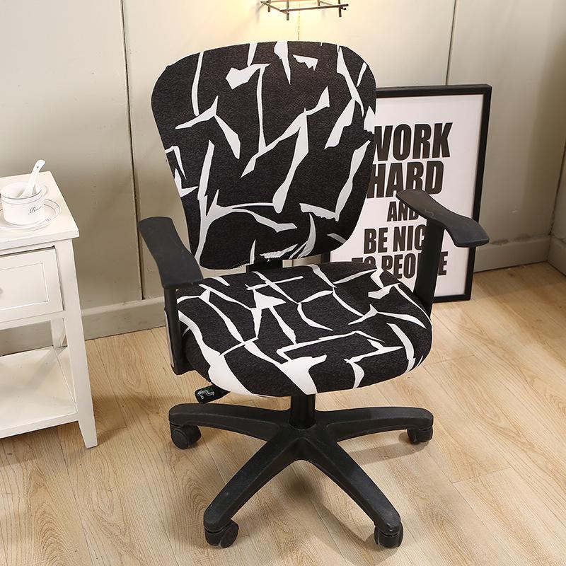 Elastic Split Chair Cover, Lifting Computer Chair Cover Rotating Boss, Office Table And Chair Cover