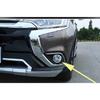 Chrome Front Fog Light Cover Trim for Misubishi Outlander 2016- SUV ABS