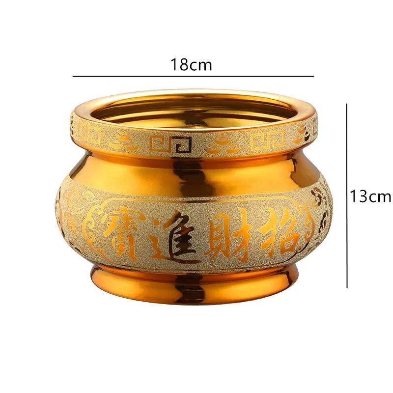 Keramika na kadidlo Buddhy, ozdoby na kadidlo, domácí dekorace Feng Shui, tradiční buddhistické potřeby, doplňky pro uctívání