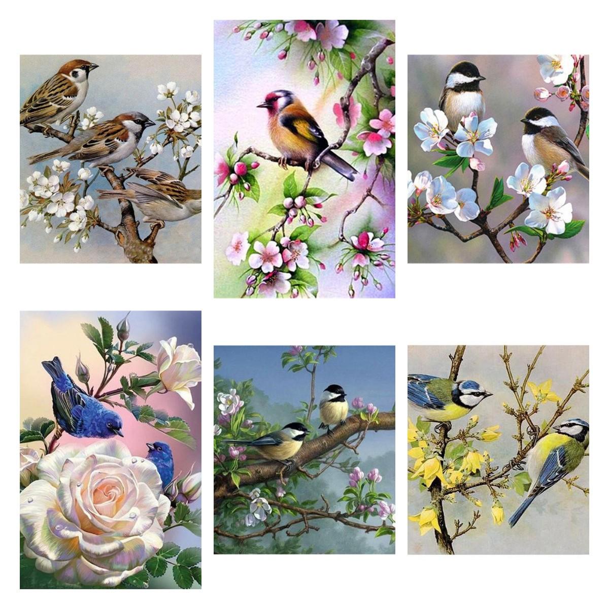 

5D Алмазная картина, вышивка крестом, природа, полное изображение, художественные бусины, домашний декор, круглый