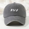 Fashion Baseball Cap Retro Washed Casual Hat Curved Brim Peaked Cap Dad Truck Fishing Hat