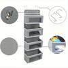 Simple Style Large Capacity Storage Multi-pocket Design Multi-layer Storage  Entrance Style