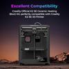 Creality K2 SE Ceramic Heating Block Kit Quick-swap Nozzle 300°C High Temperature All-Metal Integrated Extruder Hotend for  K2SE