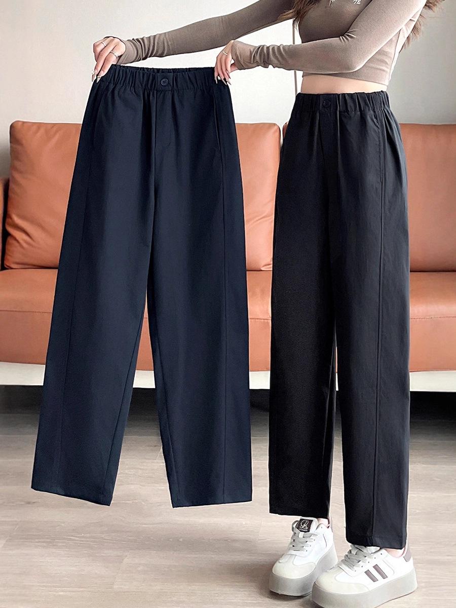 

2025 Autumn/Winter Casual Slimming Harem Pants Extra Large білий