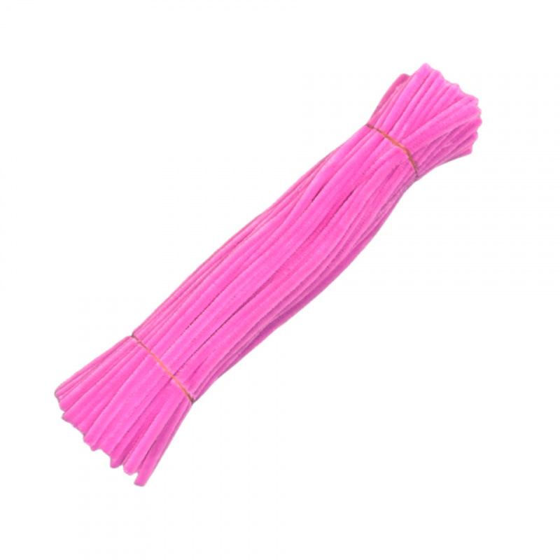 Chenille Stems [Zinc Art] Macaron Wool Strips for DIY Children's Toy and Bouquet Crafts.