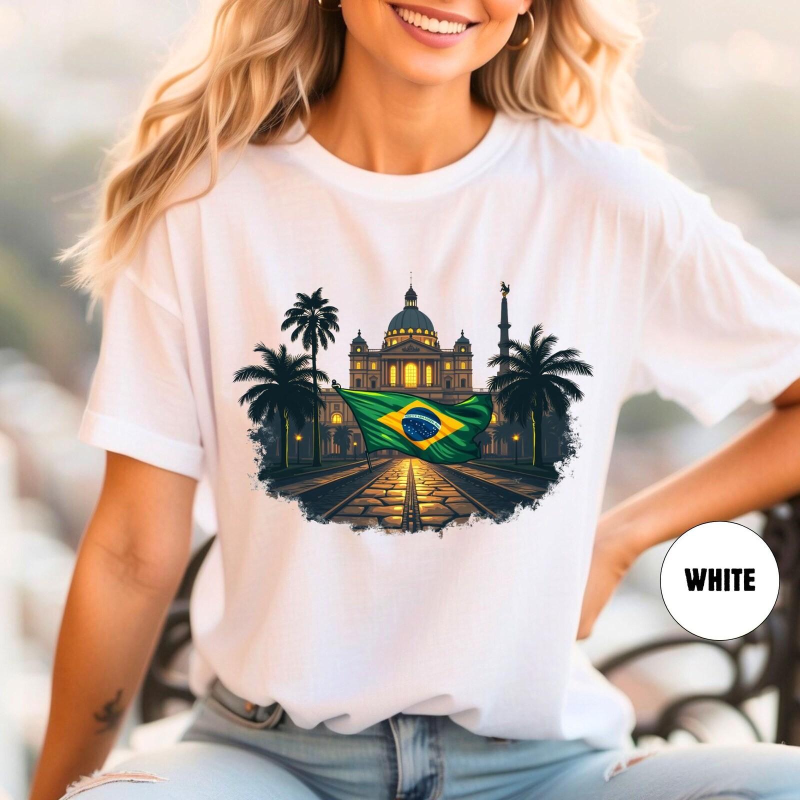 #32 Brazil Independence Day Shirt, Brazil Flag Tee, Brazil Day Tee, Brazilian Gi XXL