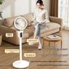 High-Power Silent Floor Fan for Home and Bedroom - Wide Angle, Gentle Breeze, Safe for Mother and Baby