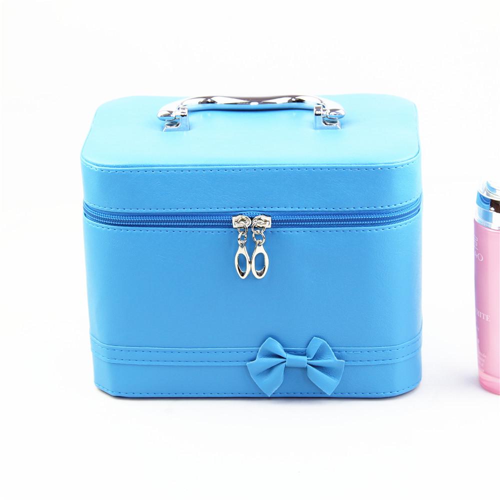 Large Capacity 2024 Summer Women's Cute Korean Makeup Bag - Multifunctional Storage Case