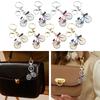 Sporty Couple Bike Keychains Metal Construction Crystal Ideal For Anniversary Gifting
