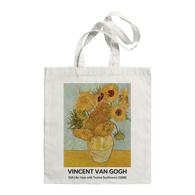 Van Gogh Canvas Tote: Large Capacity Summer 2023 Shoulder Bag for Women