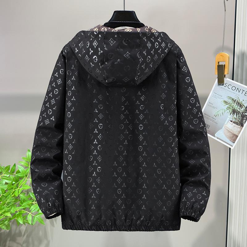 2025 Spring Men's Hooded Sun Protection Jacket - Stylish Thin Vest for Young Men & Boys