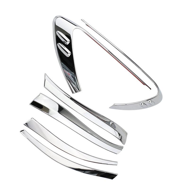 ABS Chrome Car Rear Light Lamp Cover Protective Sticker Trim for Toyota C-HR CHR 2016 2017 2018    Accessories