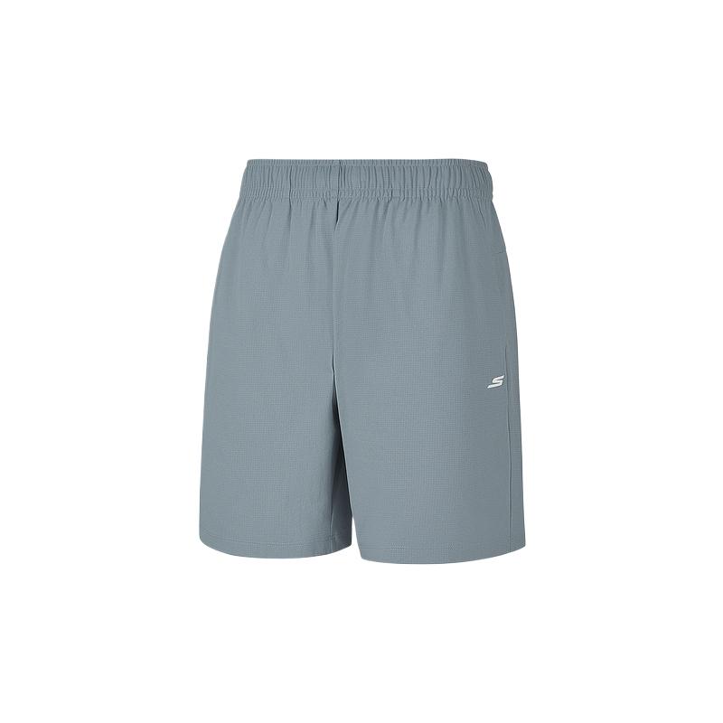 Skechers Solid Color Loose Casual Shorts Men bottoms P226M046-02N6 S