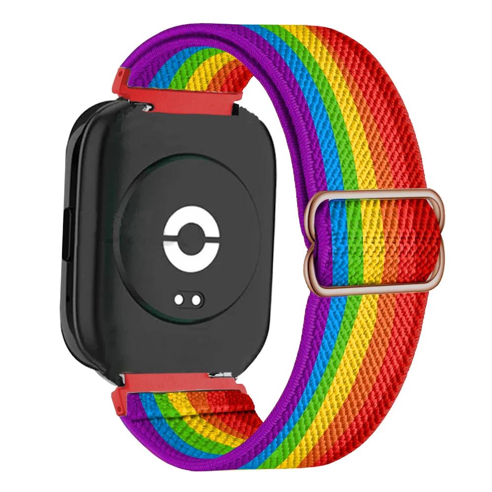 Řemínek k hodinkám Pro Redmi Watch 3 Active Pásek Nylonový Elastický Náhradní Řemínek Na Zápěstí Pro Xiaomi Redmi Watch 3 active Náramek Correa