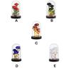 Künstliche Blumen LED Verzauberte Glasabdeckung Rosenkuppel Lampe Tischdeko Folienfigur Lichterkette Partydekoration